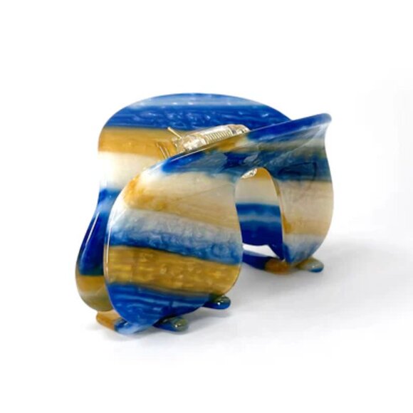 NWT Bryce Canyon Shimmery Blue Hair Claw Clip - Picture 2 of 5